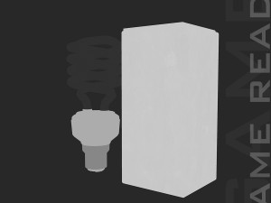 eco bulb Model 3D