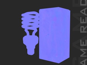eco bulb Model 3D