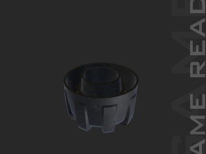 outdoor flask - low poly 3D Model