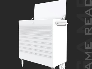 tool chest - low poly Modelo 3D