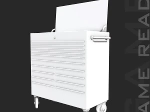 tool chest - low poly 3D Model