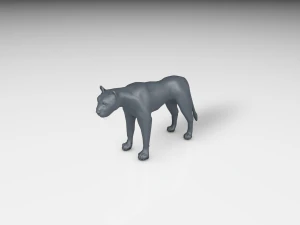 realistyczny gepard Model 3D