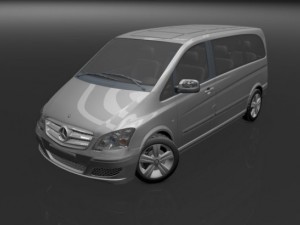 mercedesbenz viano 3D Model