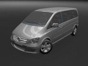 mercedes benz viano 3D Model