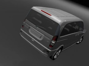 mercedes benz viano Modelo 3D
