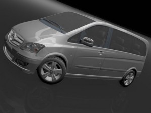 mercedesbenz viano Modelo 3D