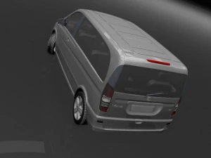 mercedes benz viano Modelo 3D