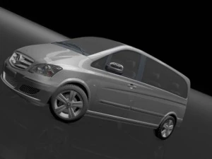 mercedes benz viano Modelo 3D