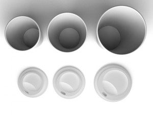 paper cup 3D-Modell