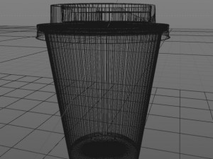 paper cup 3D-Modell