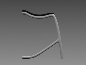 cantilever stool 3D Модель
