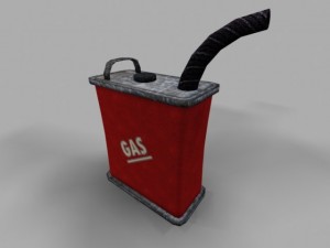 gas container Modèle 3D