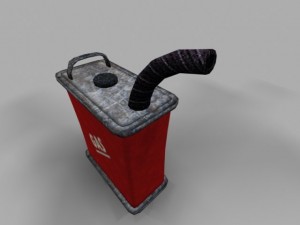 gas container Modèle 3D