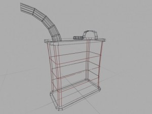 gas container Modèle 3D