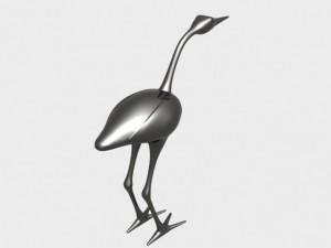 crane sculpture Modèle 3D