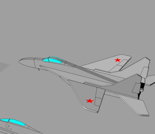 catapult foam gliders mig29 Modelo 3D .c4d .max .obj .3ds .fbx .stl .blend 