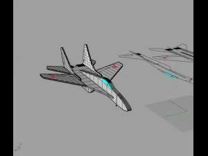 mancınık k&ouml;p&uuml;k plan&ouml;r mig29 3D Model