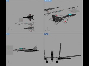 catapult foam gliders mig29 Modelo 3D