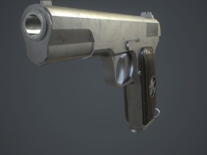 tt pistol Model 3D