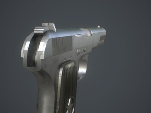 tt pistol Model 3D