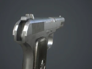 TT-Pistole 3D Modell