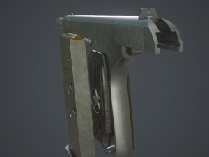 tt pistol Model 3D