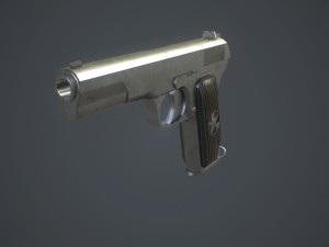 tt pistol Model 3D