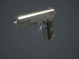 TT-Pistole 3D Modell