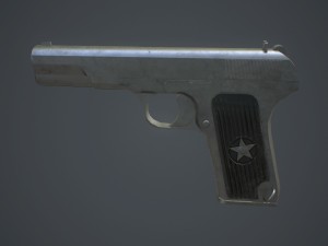 tt pistol Model 3D