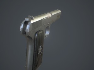 tt pistol Model 3D