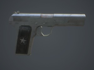 tt pistol Model 3D