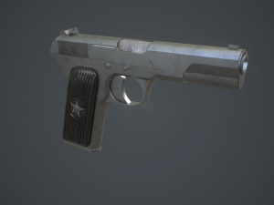 tt pistol Model 3D