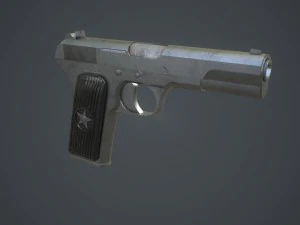 TT-Pistole 3D Modell