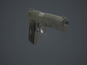 tt pistol Model 3D