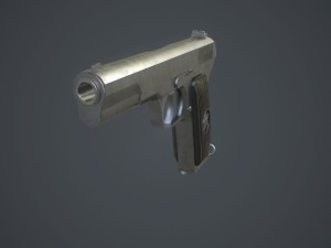 tt pistol Model 3D