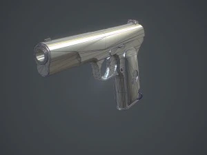 TT-Pistole 3D Modell