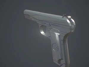 TT-Pistole 3D Modell