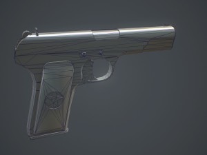 tt pistol Model 3D