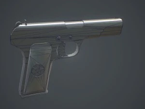 TT-Pistole 3D Modell