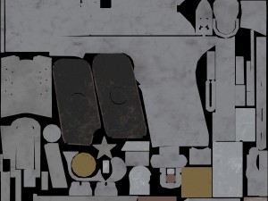 tt pistol Model 3D