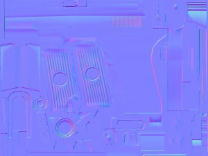 TT-Pistole 3D Modell