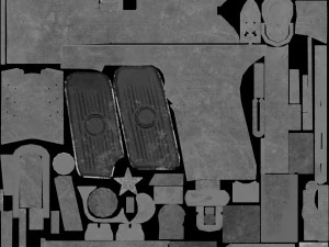 TT-Pistole 3D Modell