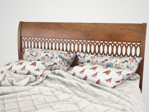 bed le fablier gallio 3D Модель