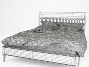 bed le fablier gallio 3D Модель