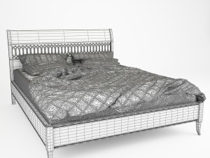 bed le fablier gallio 3D Модель