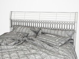 bed le fablier gallio 3D Модель