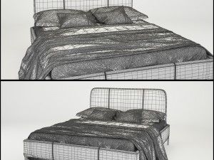 sofa ditre italia milonga 3D 모델