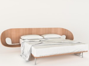 beds caccaro coccolo-infolio-roule Model 3D