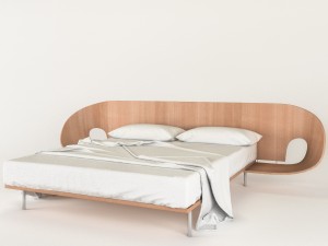 beds caccaro coccolo-infolio-roule Model 3D