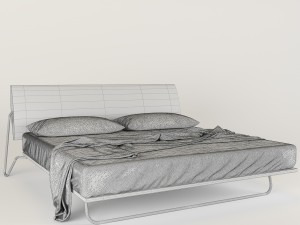 beds caccaro coccolo-infolio-roule Model 3D